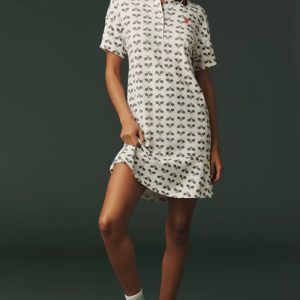 Tretorn x Anthropologie Flare Polo Mini Tennis Dress Sz XL NWT - Picture 7 of 14